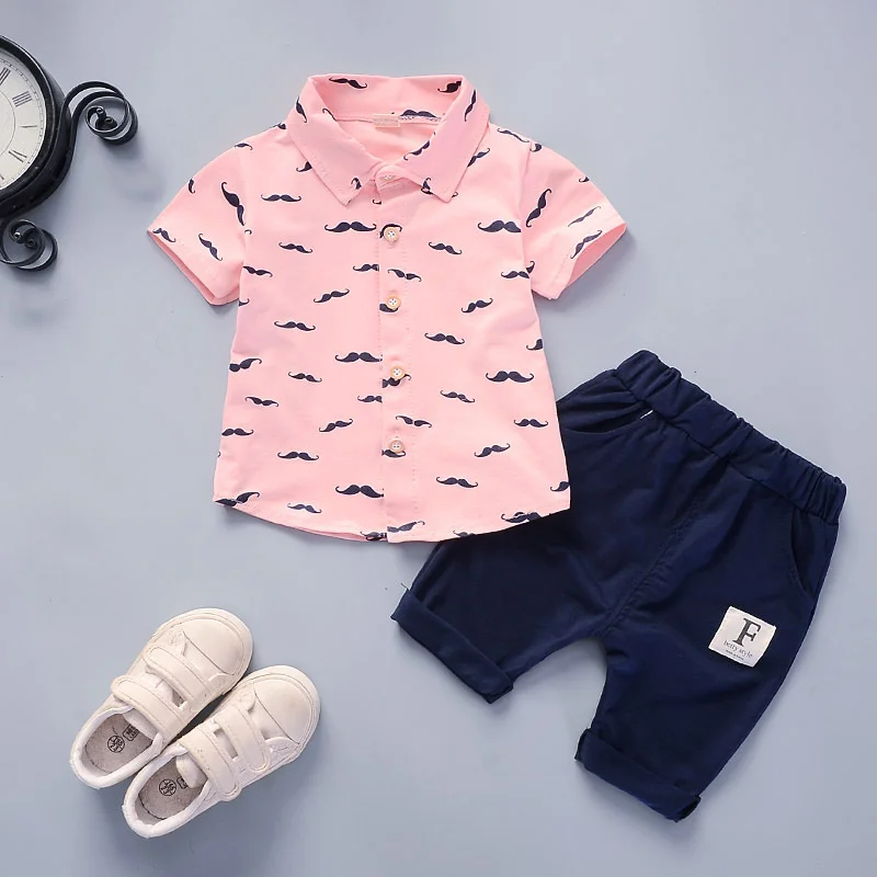 Conjunto de verano para bebés: camisa y pantalón corto - imagen 3