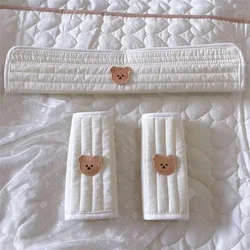 Protector para reposabrazos de cochecito – Babero y toalla algodón