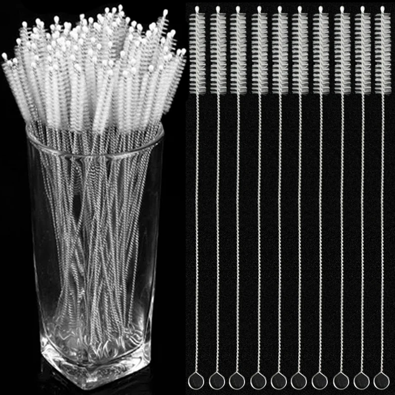 Cepillos para biberón de acero inoxidable con mango largo - imagen 4