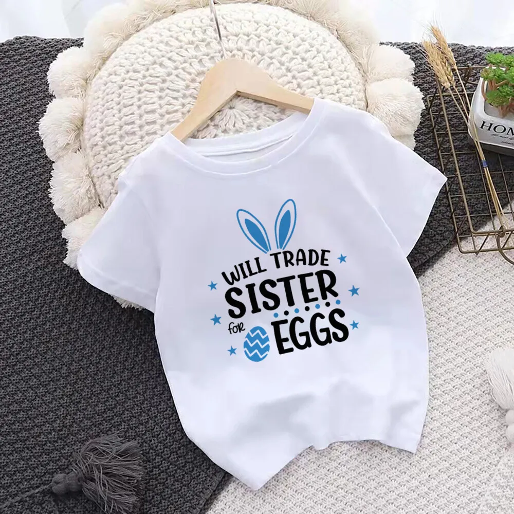 Camiseta de Pascua con conejito para niños - imagen 3