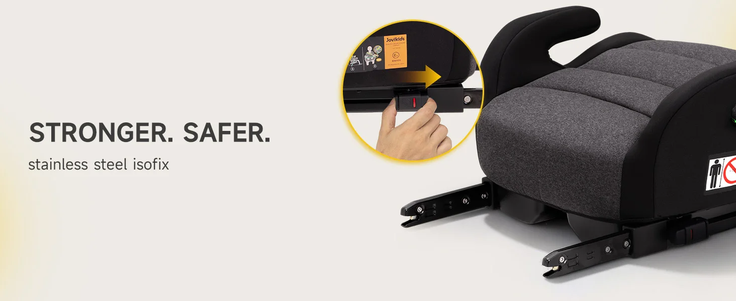 Asiento de viaje para niños con diseño compacto