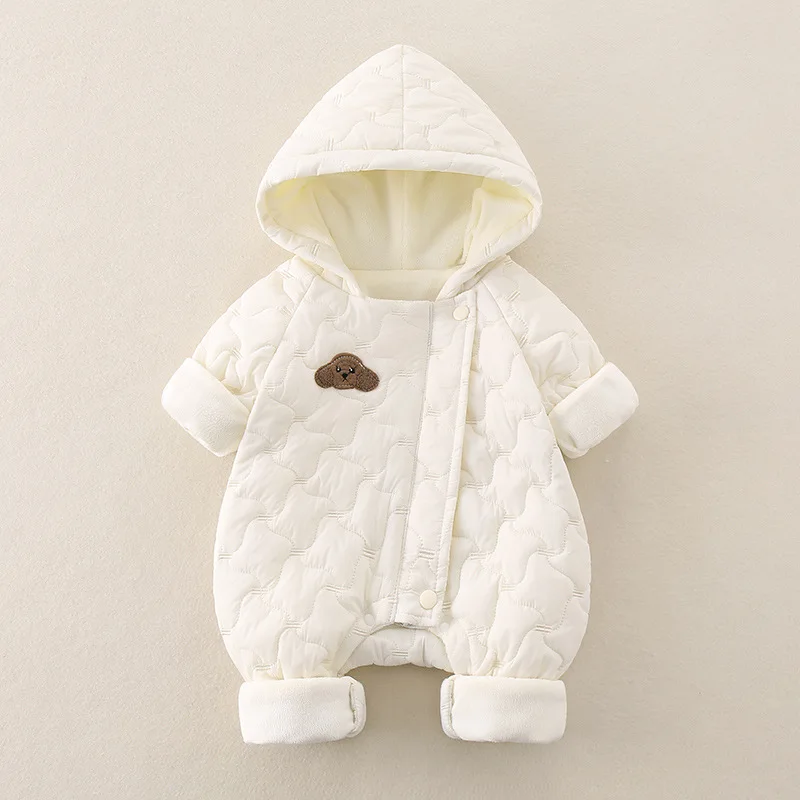 Milangel mono polar con capucha para bebé