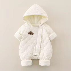 Milangel mono polar con capucha para bebé