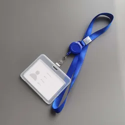 Portaacreditaciones con tarjeta identificativa y soporte de plástico