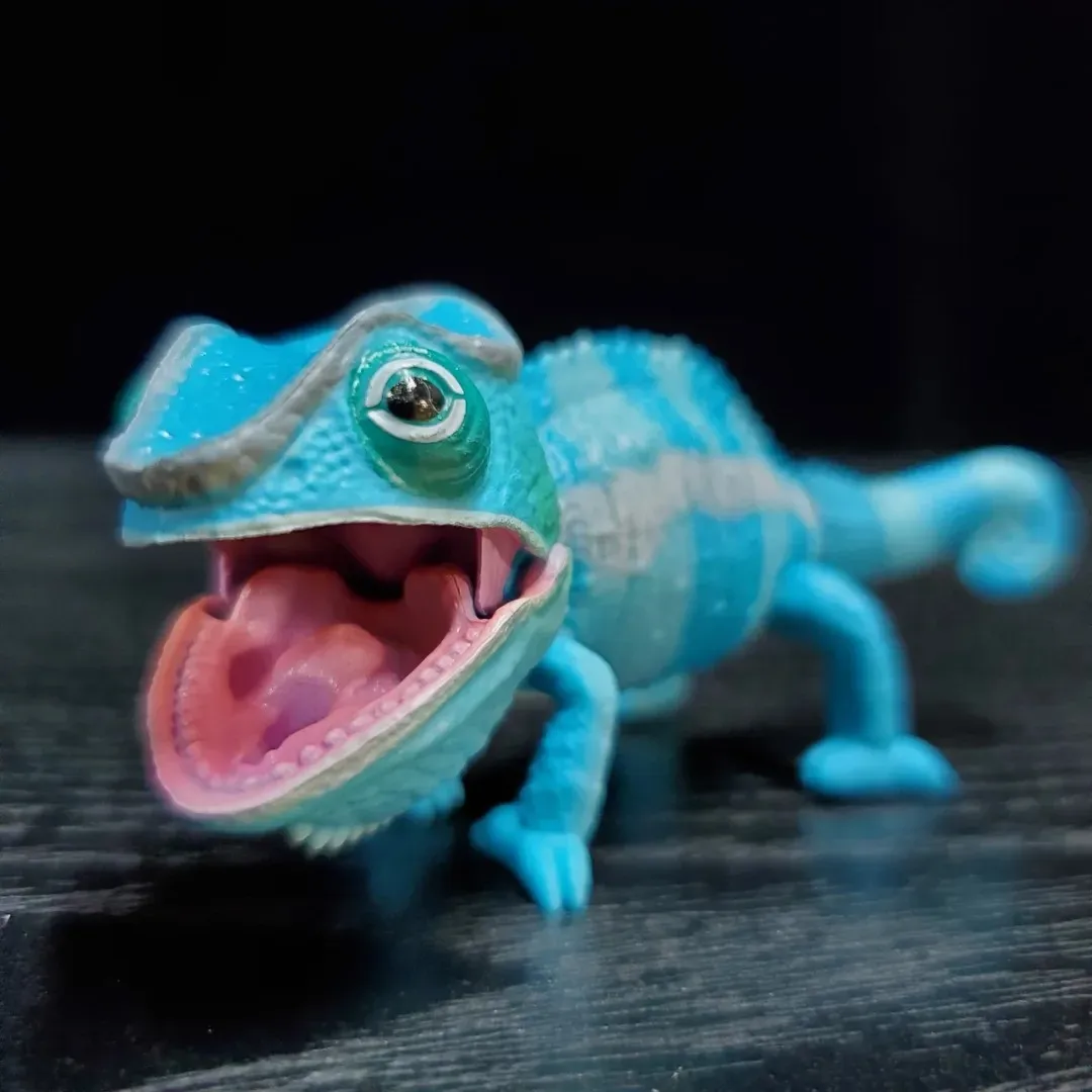 Cápsulas sorpresa de mini figuras de reptiles para montar - imagen 2