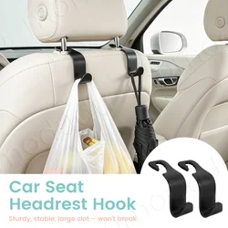 Ganchos para reposacabezas de coche con clips fijadores