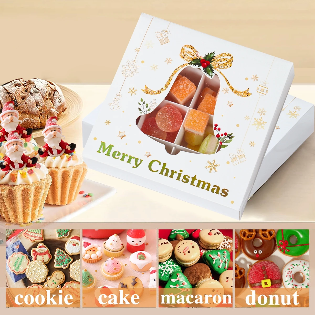 Regalos navideños para niños 2025 - Cajas con dulces y galletas - imagen 3