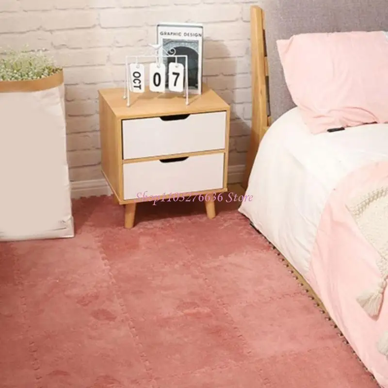 Alfombra de puzle infantil para bebé acolchada suave de juego - imagen 2