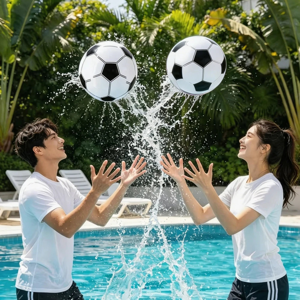 Balón desinflado listo para inflar y jugar
