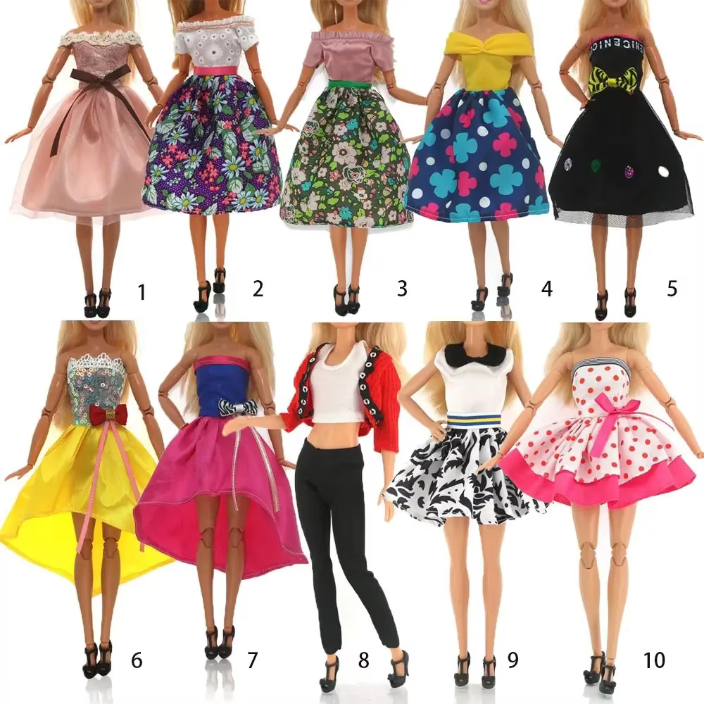 Vestido de ropa infantil para muñeca de 30 cm – Estilo moderno - imagen 3