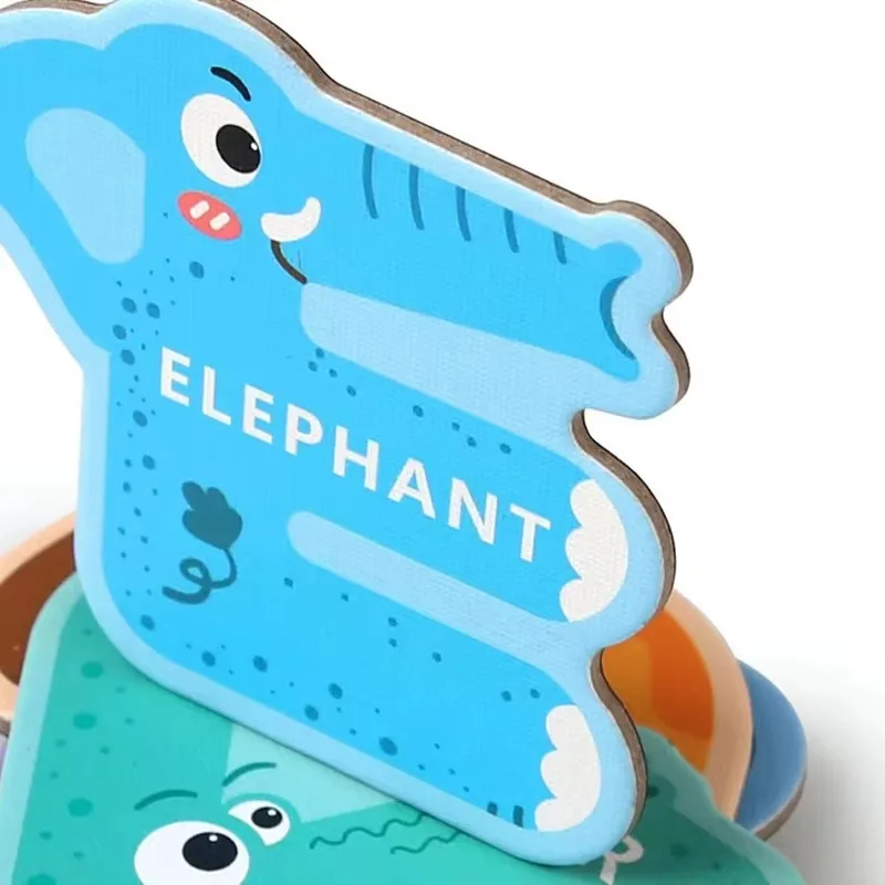 Pegatinas magnéticas de animales y letras para refrigerador educativo - imagen 4