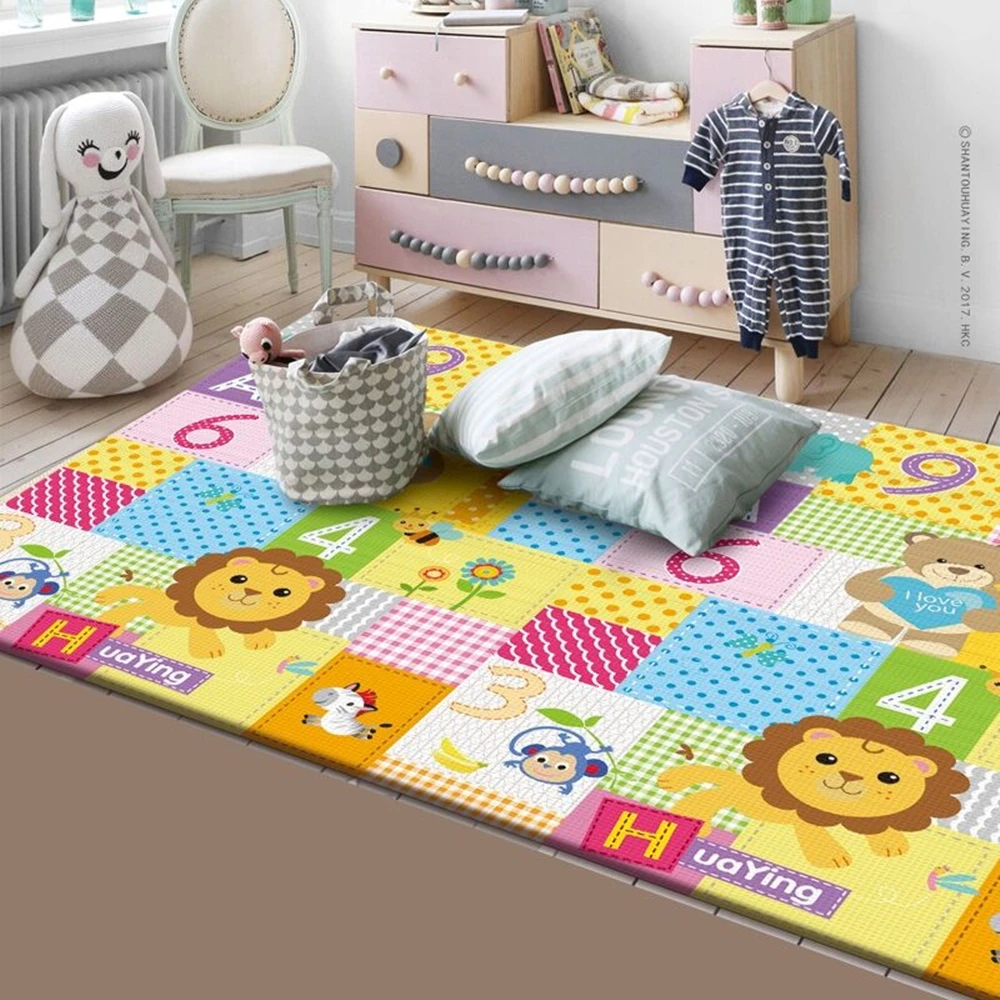 Alfombra infantil de espuma suave – Impermeable y reversible - imagen 5