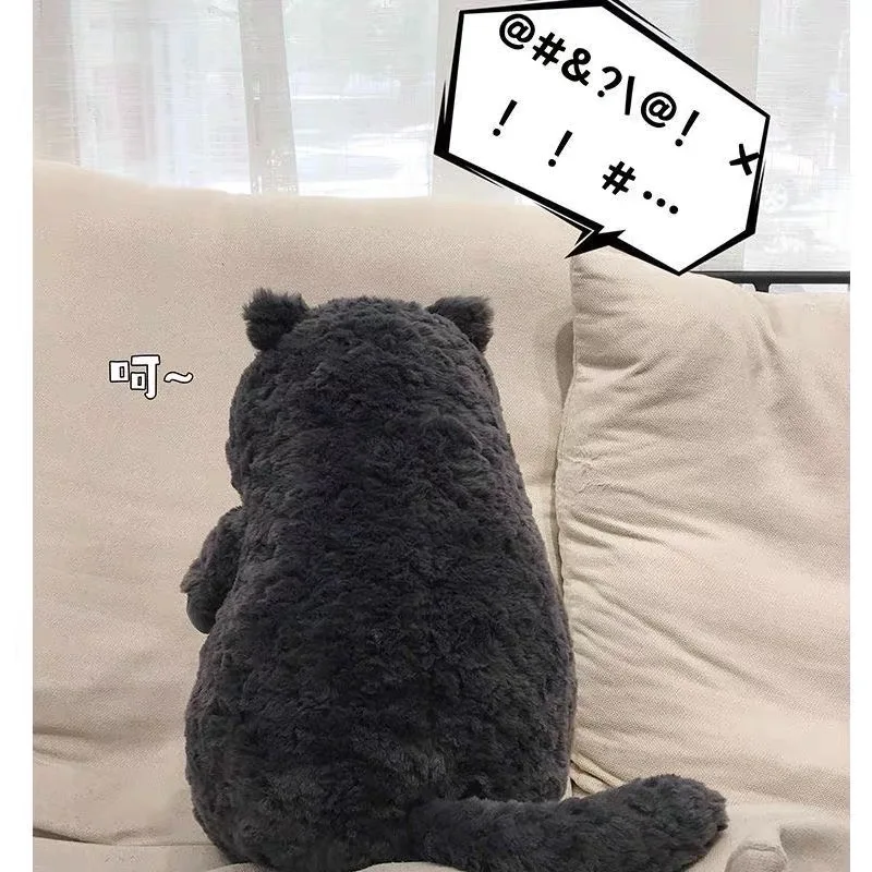 Peluche de gato suave tierno para sofá, regalo - imagen 4