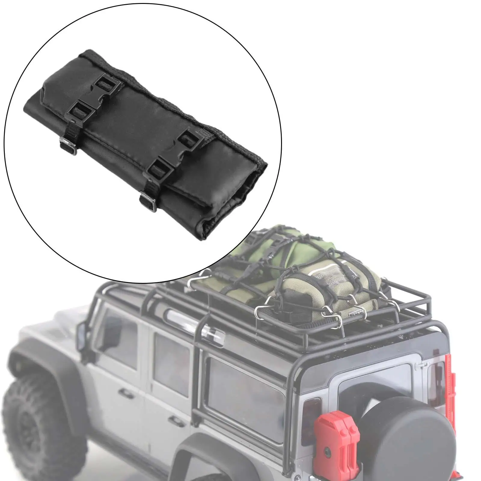 Bolsa equipaje techo coche RC con saco de dormir - imagen 5