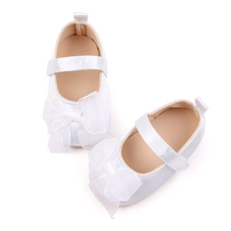 Zapatos de cuna para bebé niña – Algodón suave - imagen 2
