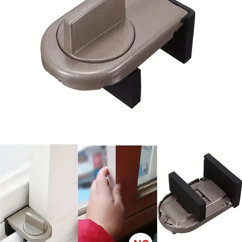 Bloqueo deslizante antirrobo para puertas y ventanas infantiles - imagen 5