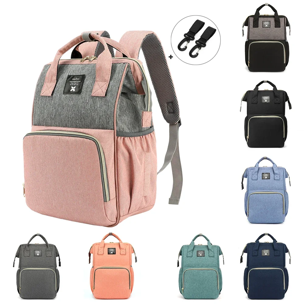 Bolsa de maternidad impermeable – Mochila de pañales para bebé - imagen 5