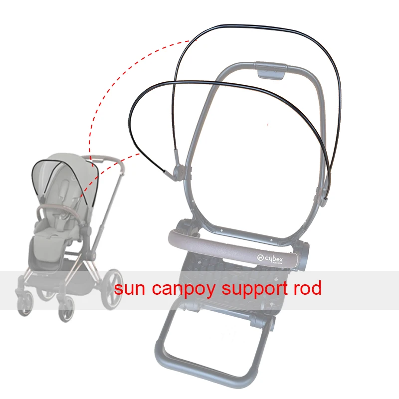 Varilla soporte toldo Cybex Priam – Puntal capota cochecito - imagen 4