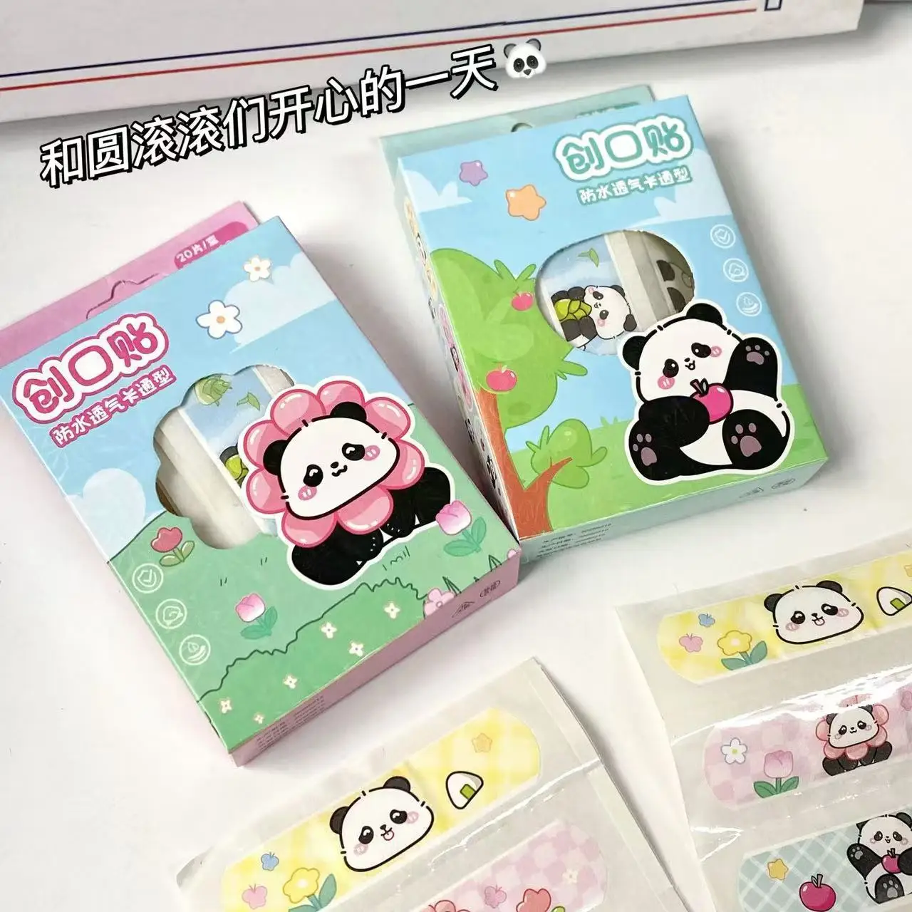 Pegatinas panda diseño