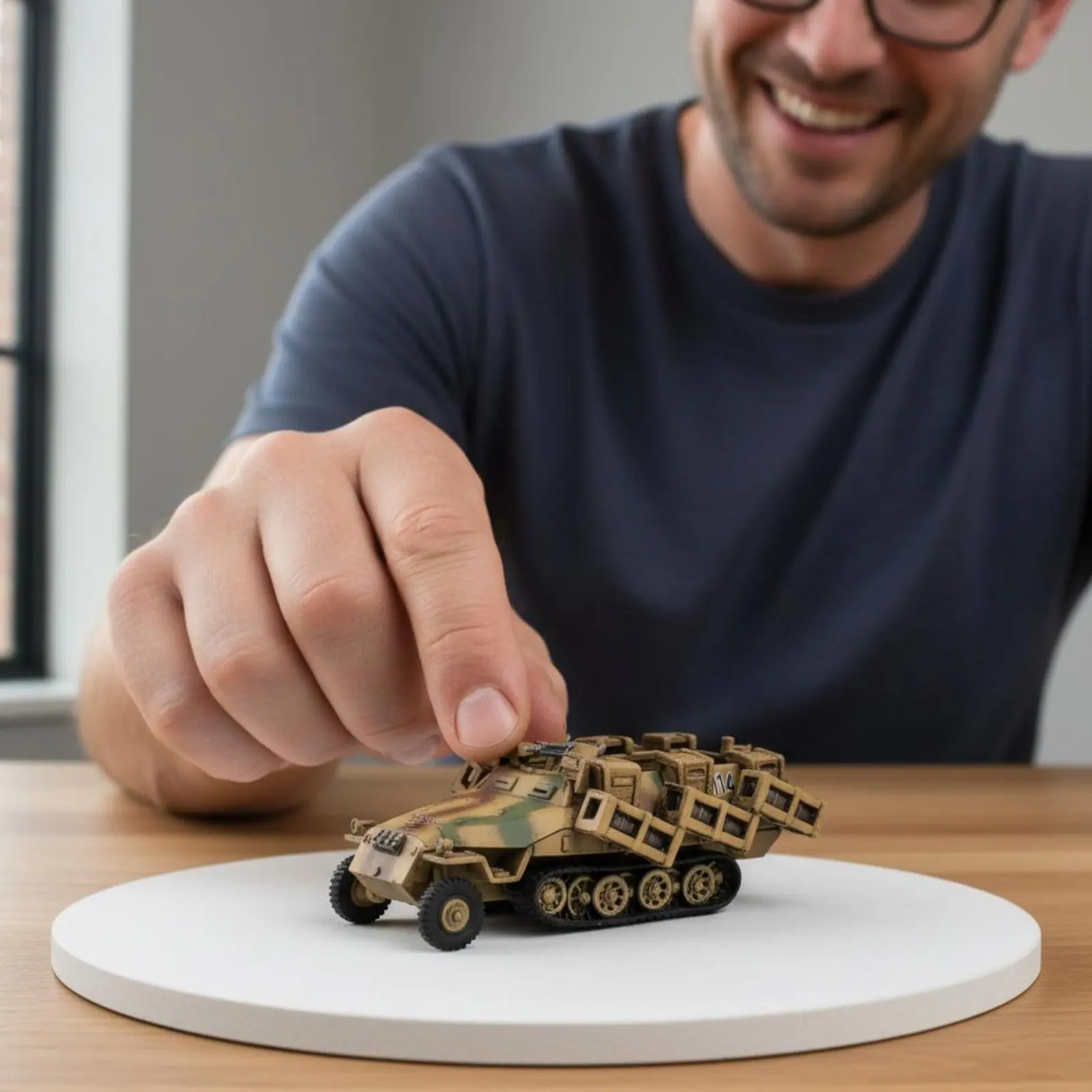 Modelo de tanque alemán listo para exhibición coleccionable - imagen 5