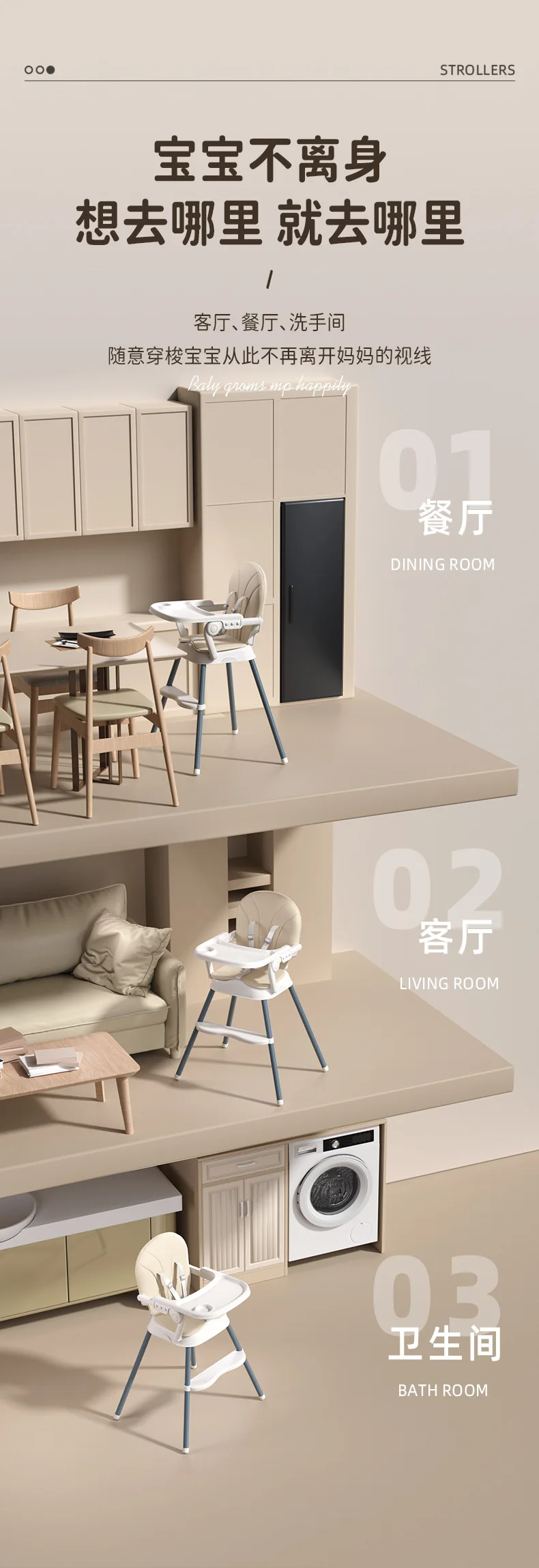 Diseño plegable y compacto