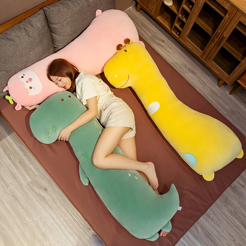 Almohada larga infantil para dormir con animales y funda extraíble - imagen 5