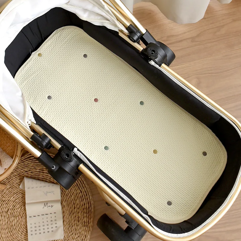 Cojín de algodón para cochecito bebé – Funda ultrasuave lavable - imagen 4