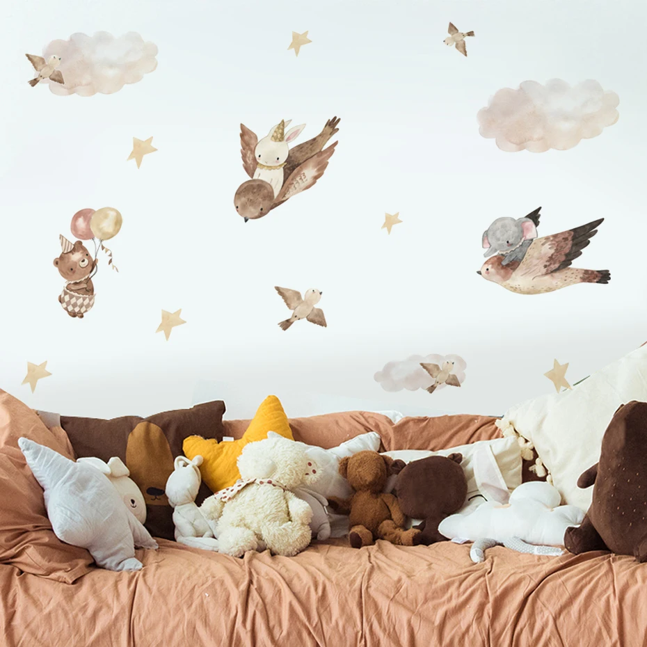 Vinilos decorativos con animales para habitación infantil - imagen 3