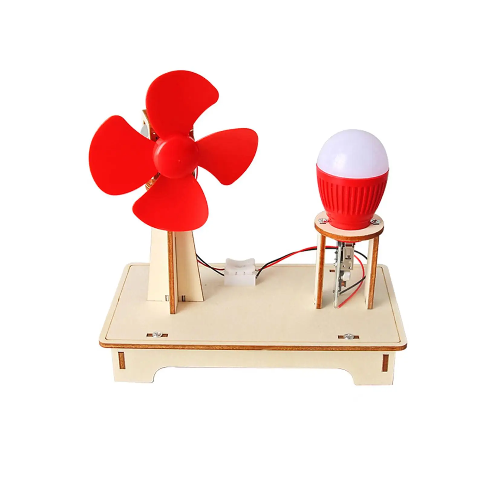 Kits de construcción en madera para niños: turbinas eólicas - imagen 3