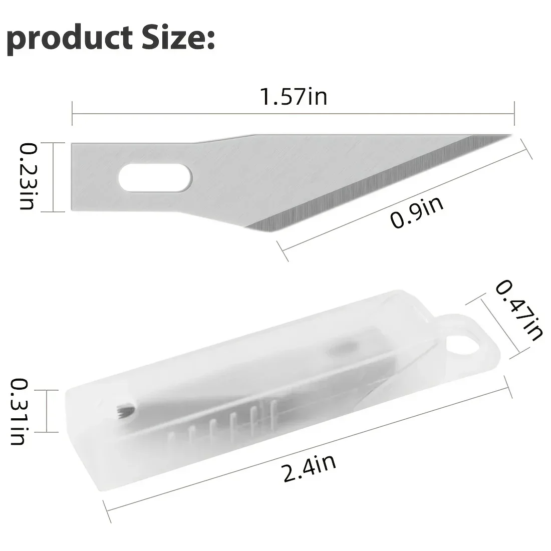 Cuchillo Hobby para manualidades de acero inoxidable - imagen 5