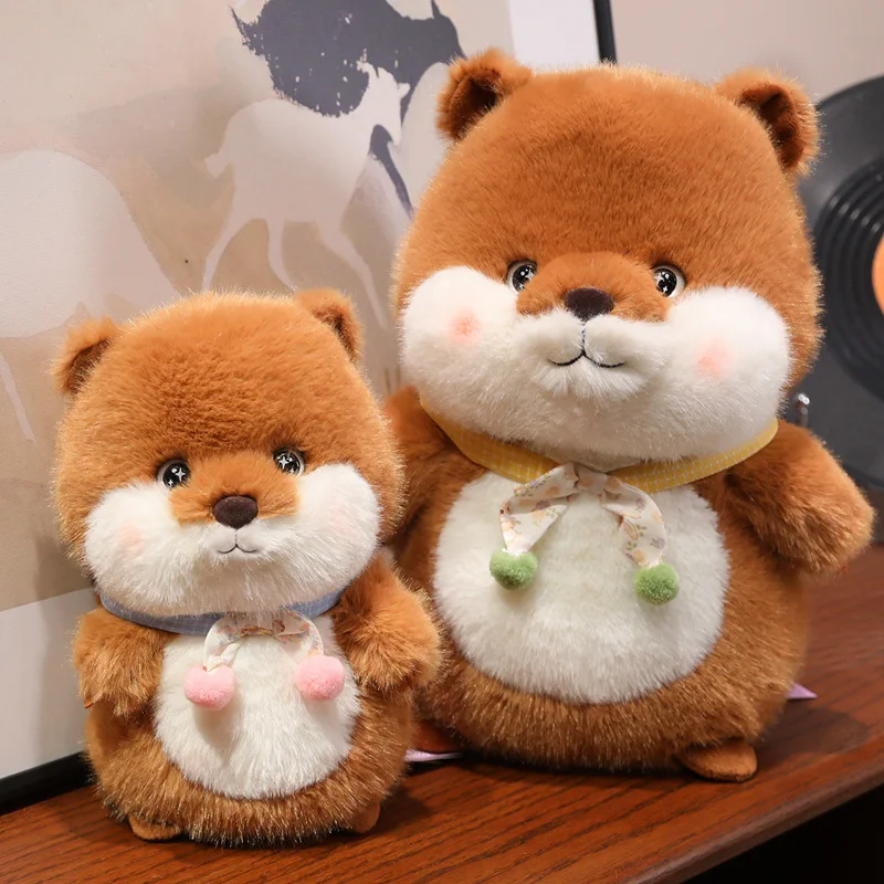 Peluche Woodchuck esponjoso marmota para regalo cumpleaños niña - imagen 2