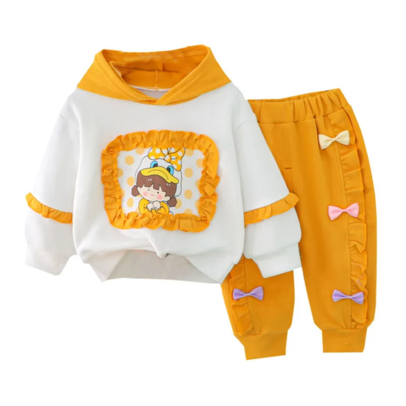 Chándal de algodón para niña – Ropa de temporada: primavera y otoño