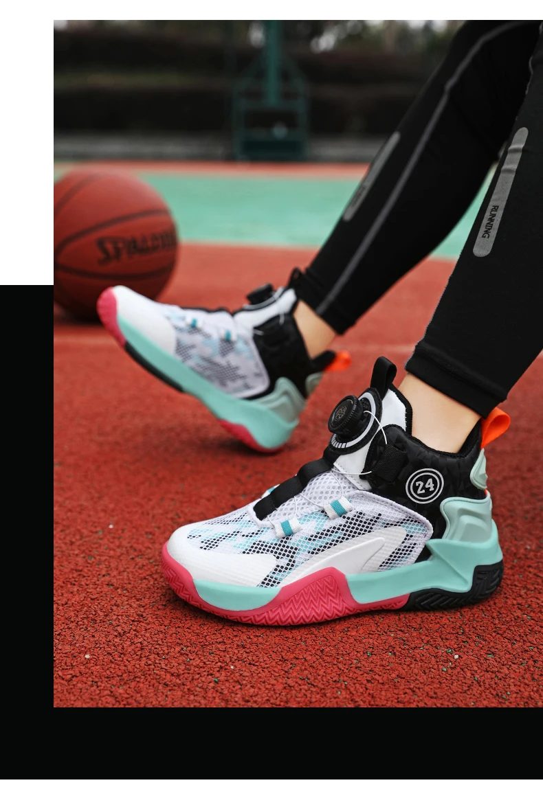 Zapatillas para correr y baloncesto infantil