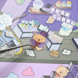 Pegatinas infantiles 3D para dormitorio de juegos – dibujos animados