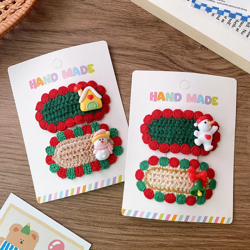 Motivos navideños en las pinzas
