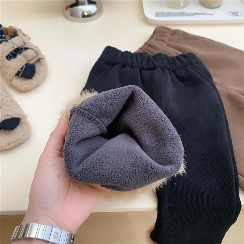Pantalones de pana acampanados para niña – Elásticos y cálidos - imagen 5