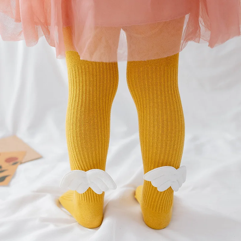 Calzas de algodón suave con alas de ángel para niños y niñas - imagen 4