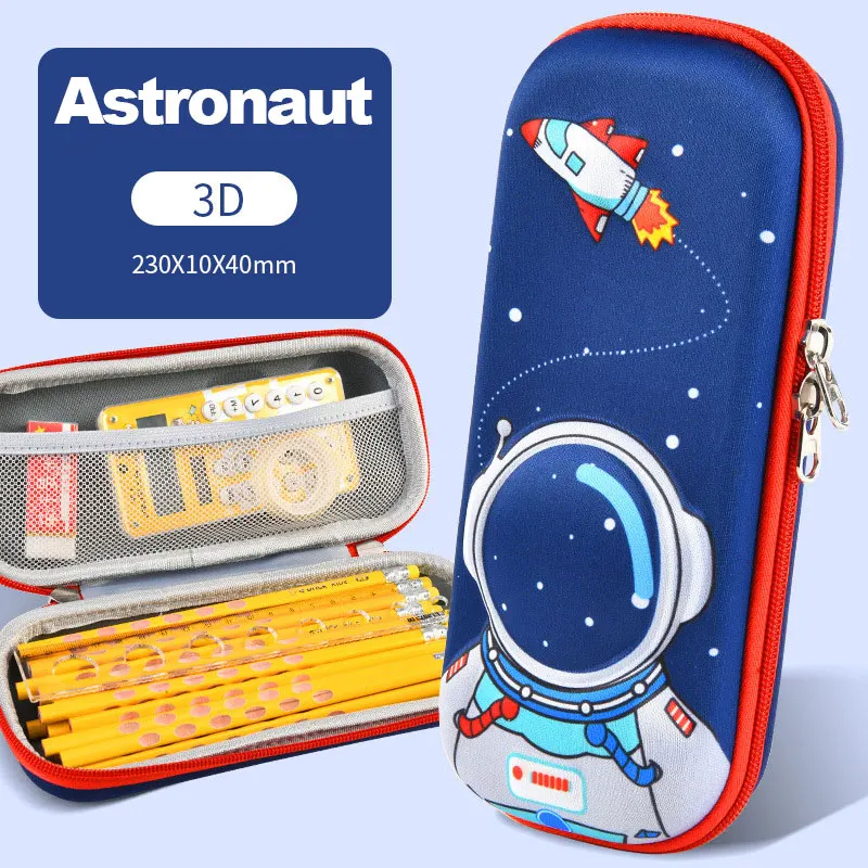 Estuche escolar 3D kawaii de gran capacidad para lápices y bolígrafos - imagen 5