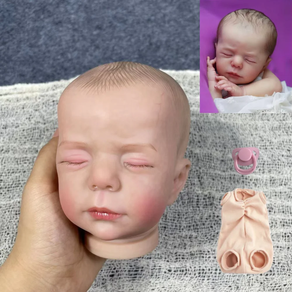 Cabeza del kit Luise con detalles pintados
