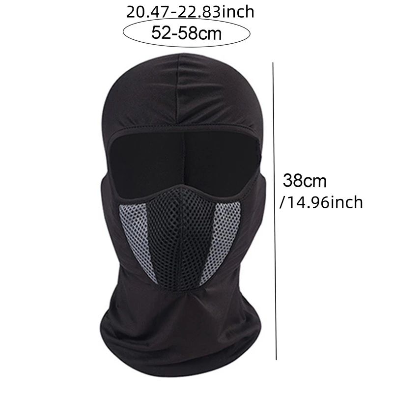 Pasamontañas de verano para casco moto a prueba de viento - imagen 2