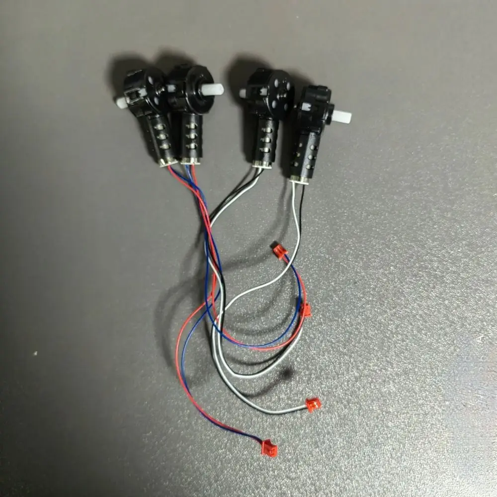 Base de motor de dron en negro con soporte metálico