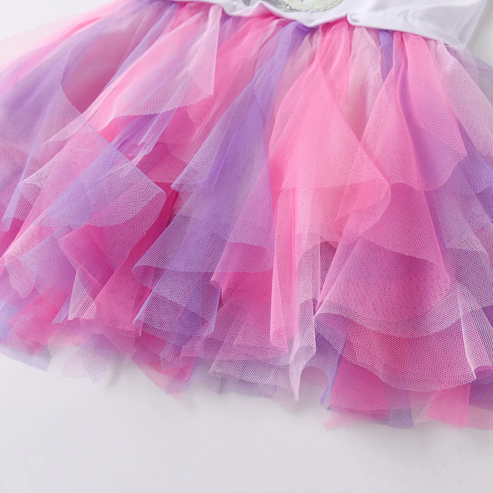 DXTON Vestido de sirena lentejuelas niña fiesta invierno elegante - imagen 4