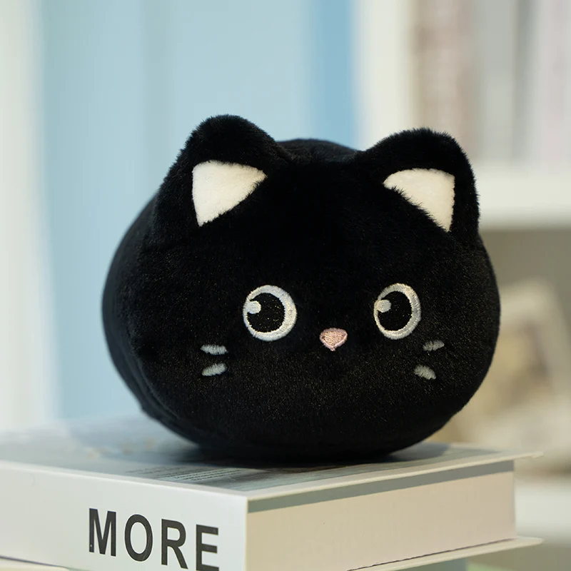 Peluche de gato kawaii con cola móvil y cuerda, sin pilas para niños - imagen 4