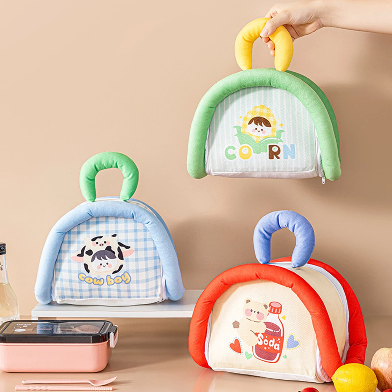 Bolsa térmica de almuerzo para bebé, ideal para viaje escolar - imagen 3