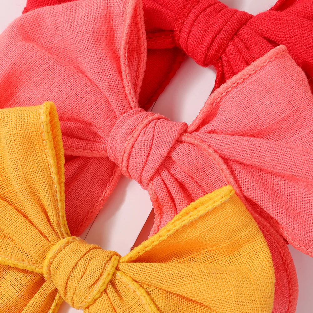Conjunto de lazos otoñales para niñas