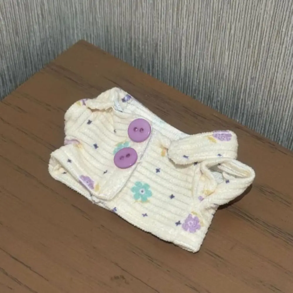 Ropa pana floral para muñecas: camisa mini casual algodón