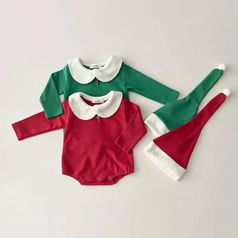 Mameluco unisex para bebé con bonete de manga larga - imagen 5