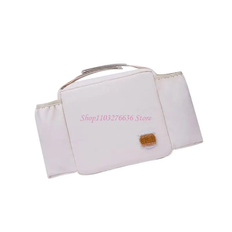 Bolsa colgante para cochecito multiusos con toallitas y llaves - imagen 3