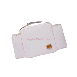 Bolsa colgante para cochecito multiusos con toallitas y llaves