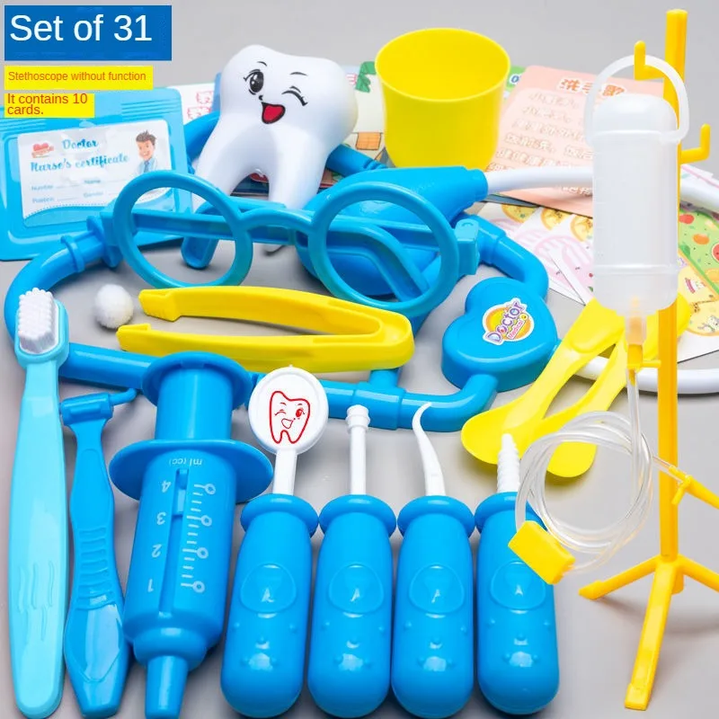 Juego de médico para niños – Kit de rol con estetoscopio